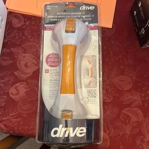 Suction cup grab bar